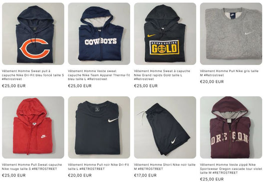 L'Esprit Nike Vintage est de Retour sur Retro-Street.com