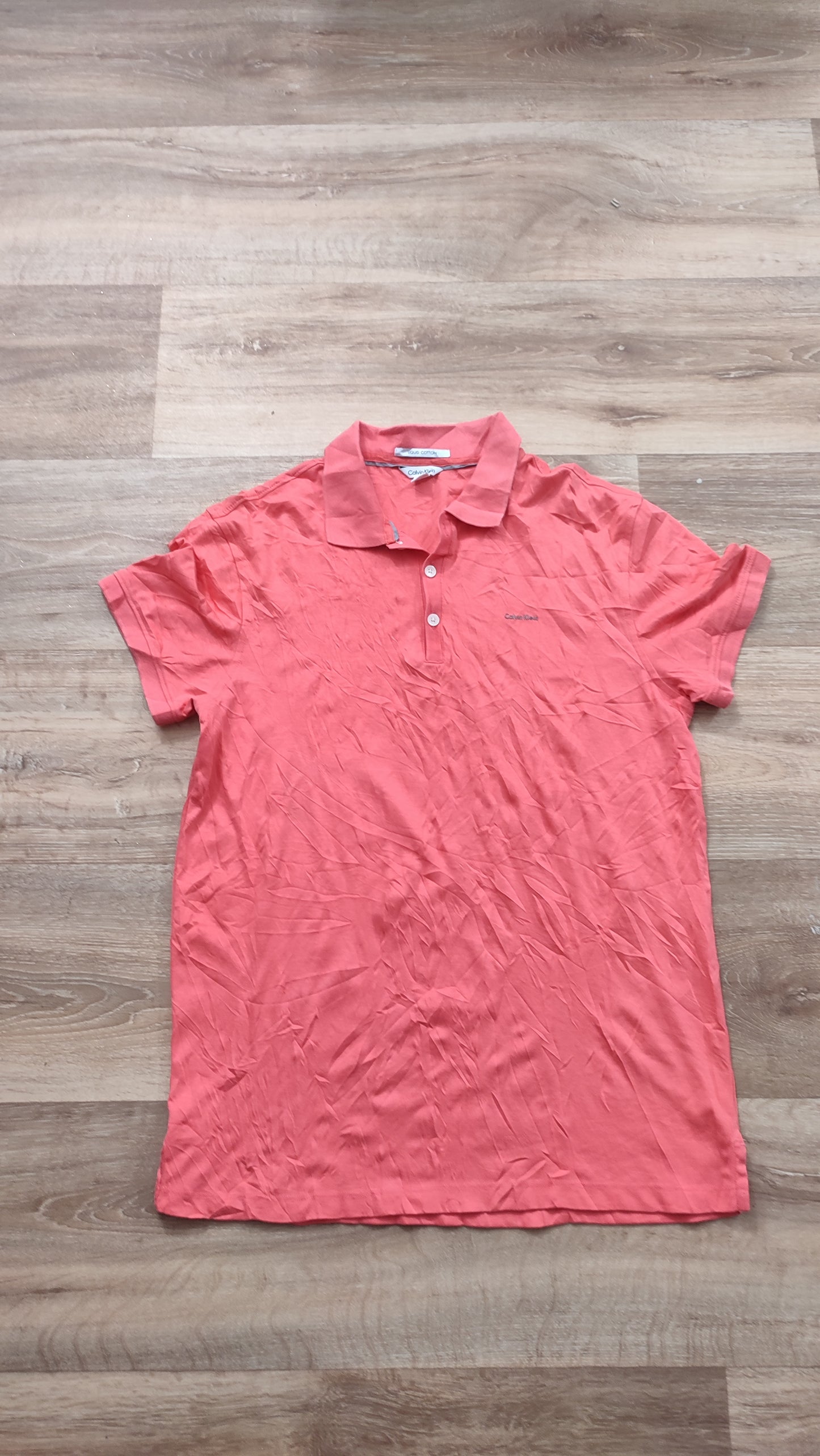Vêtement Homme Polo orange Calvin Klein taille S #RETROSTREET
