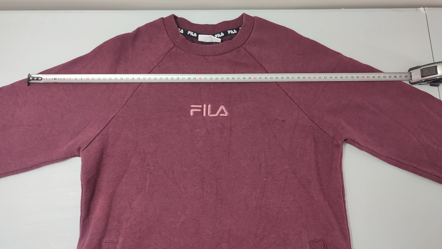 Vêtement Homme Pull rose violet Fila taille XS #RETROSTREET