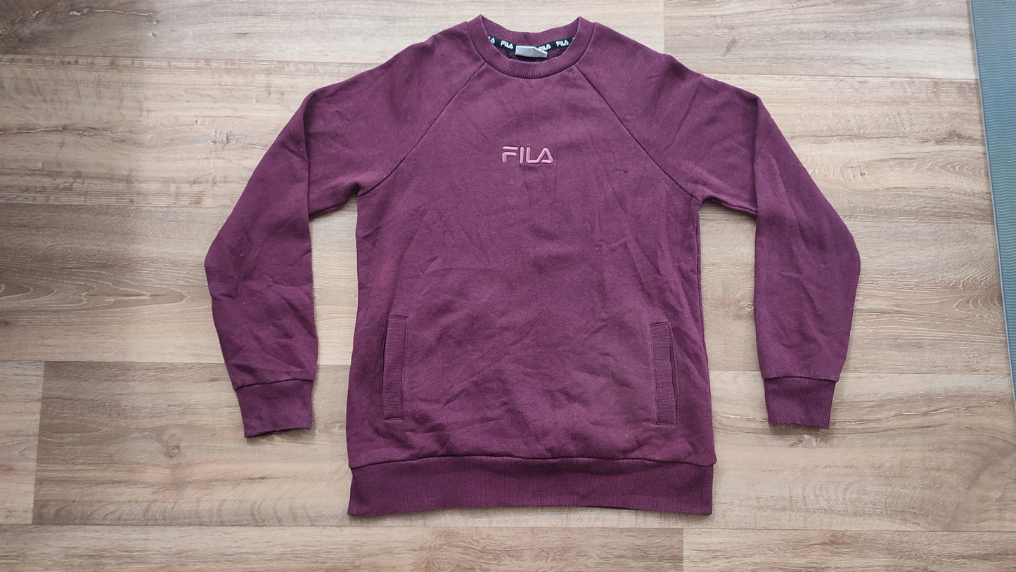 Vêtement Homme Pull rose violet Fila taille XS #RETROSTREET