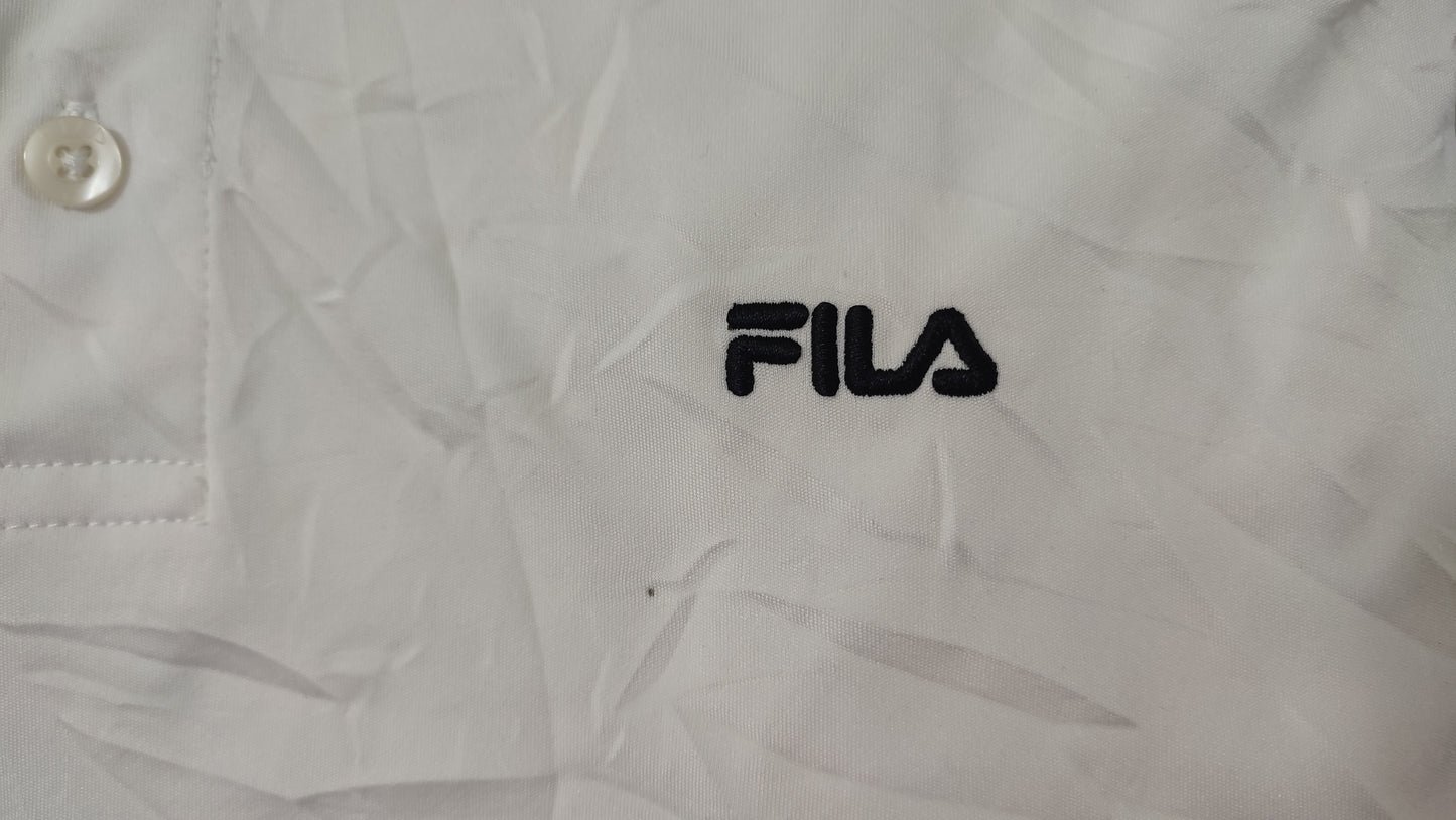 Vêtement Homme Polo blanc Fila taille L #RETROSTREET