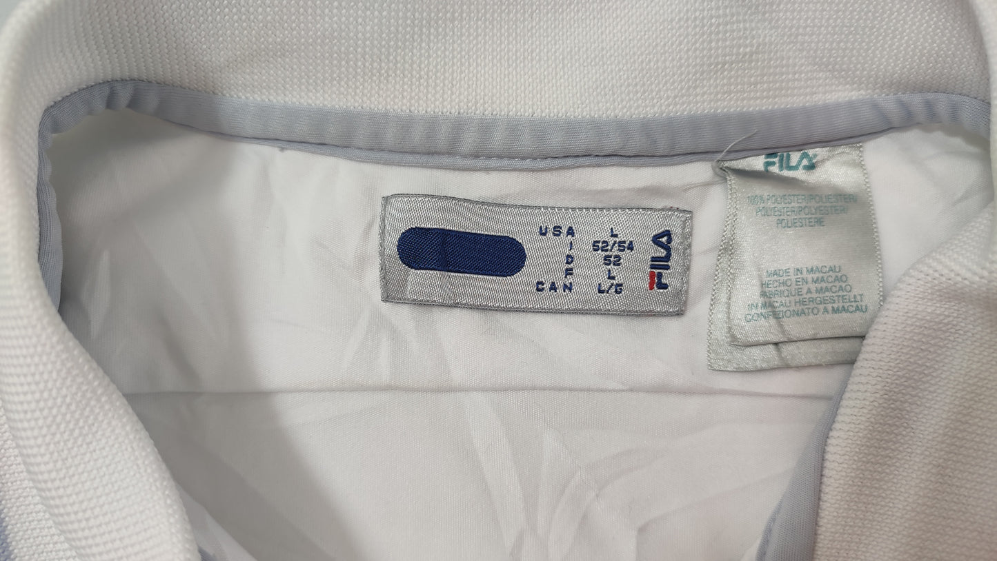 Vêtement Homme Polo blanc Fila taille L #RETROSTREET