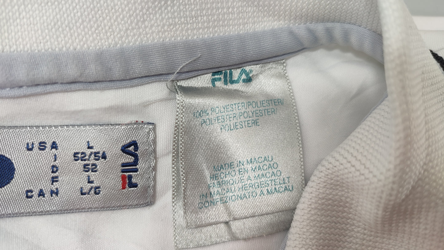 Vêtement Homme Polo blanc Fila taille L #RETROSTREET