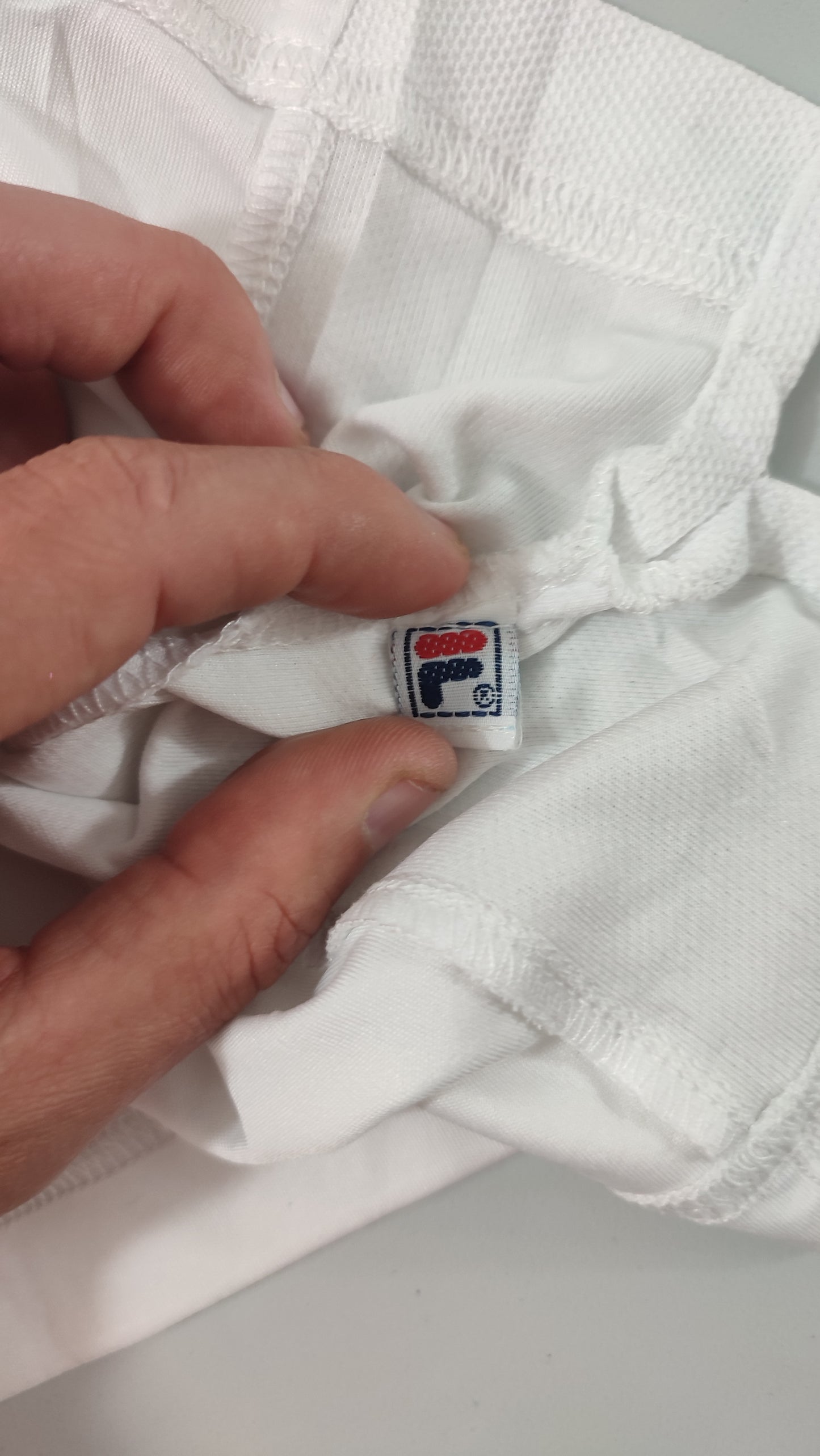 Vêtement Homme Polo blanc Fila taille L #RETROSTREET