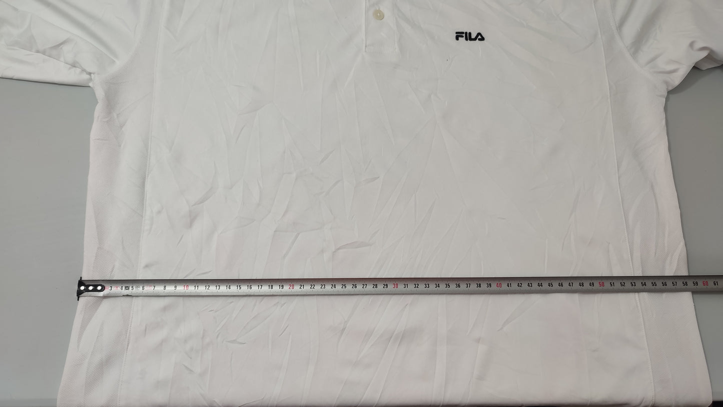 Vêtement Homme Polo blanc Fila taille L #RETROSTREET