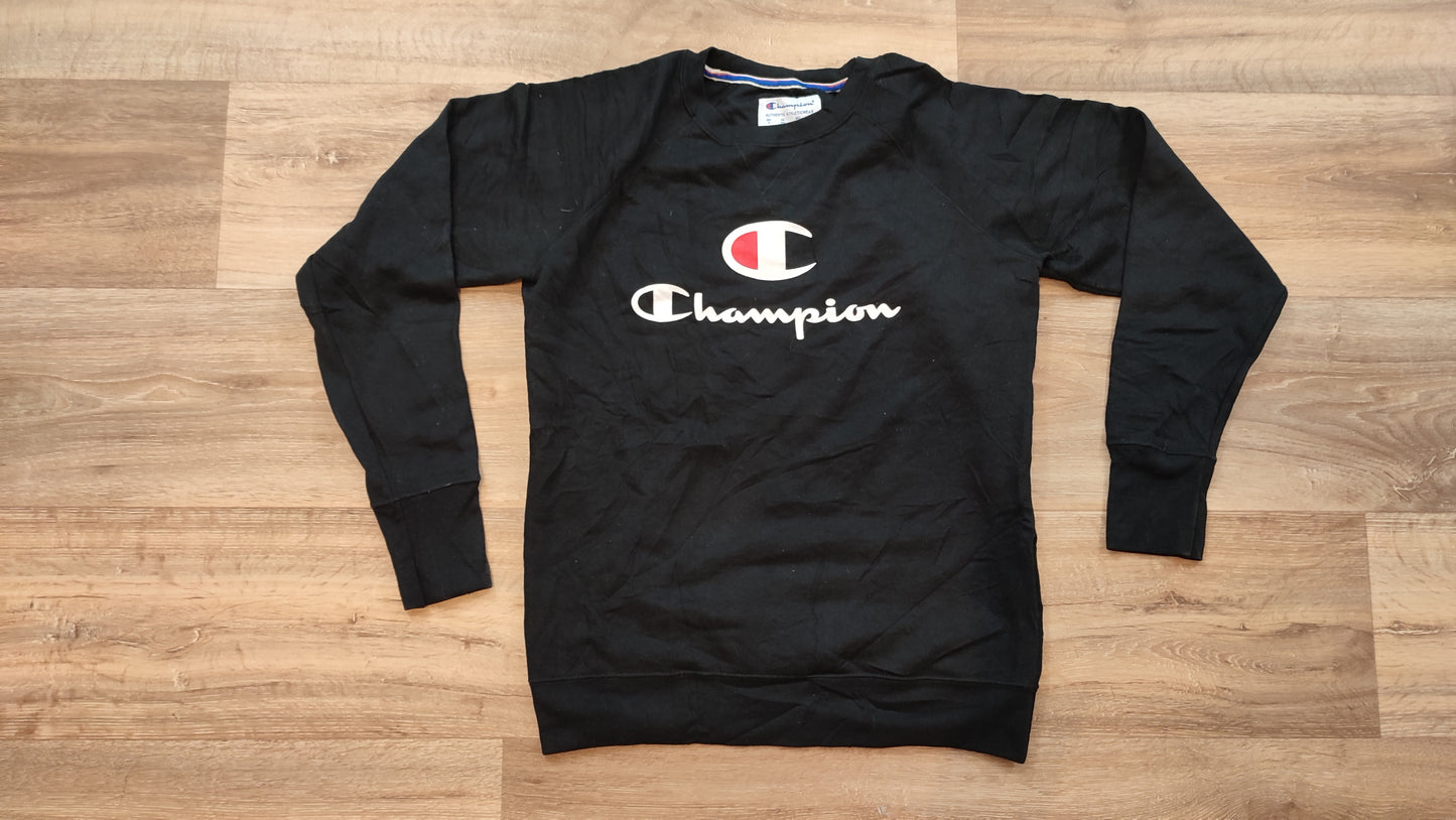 Vêtement Homme Sweatshirts Sweats pull noir Champion taille M S #Retrostreet