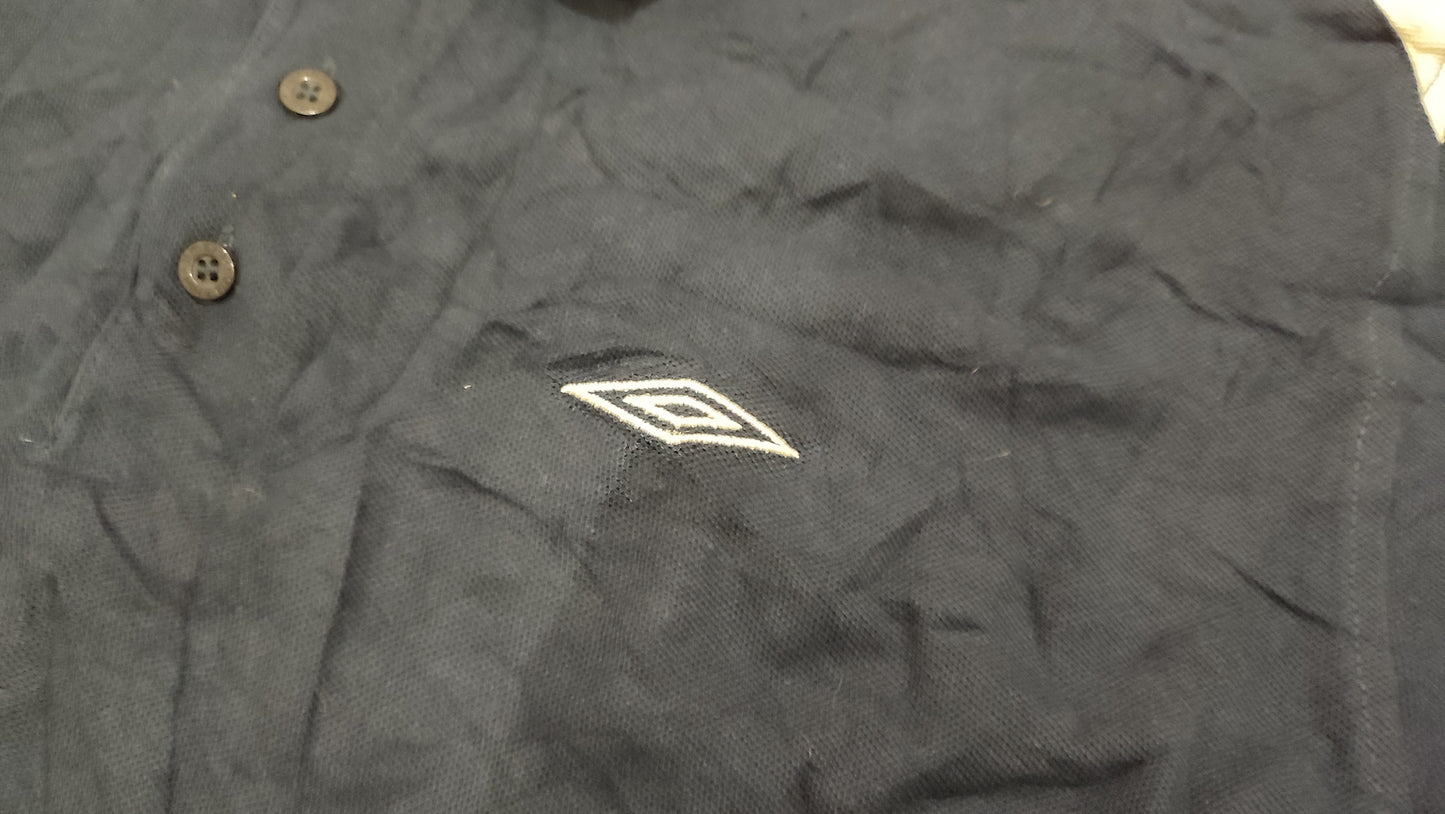 Vêtement Homme Polo t-shirt Umbro col V bleu marine taille XL #RETROSTREET