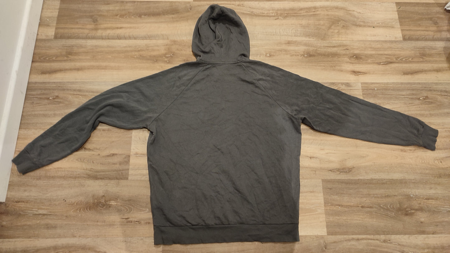 Vêtement Homme Sweat pull capuche gris Under Armour avec poche centrale taille L #RETROSTREET