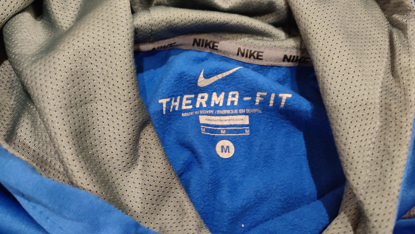 Vêtement Homme Sweat capuche bleu Nike Therma-fit taille M #RETROSTREET