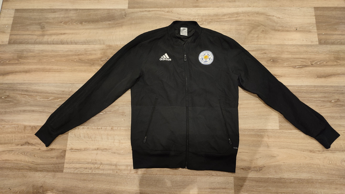 Vêtement Homme Veste blouson noir Adidas Leicester City football club taille S #RETROSTREET