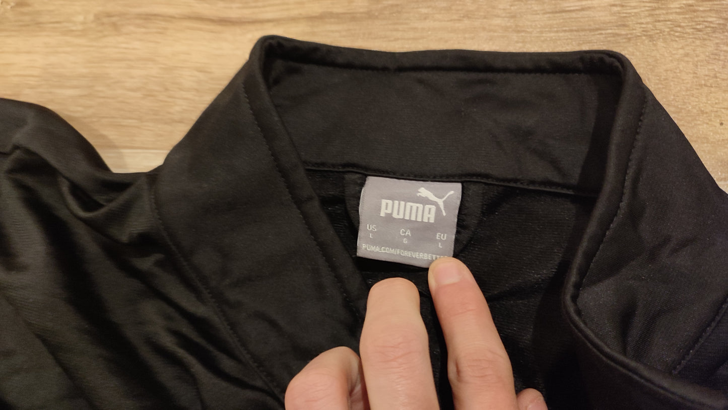 Vêtement Homme Veste zip Puma Noir taille L #RETROSTREET