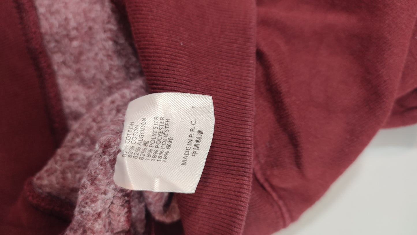 Vêtement Femme Sweatshirts Sweats pull 1/4 zippé bordeaux Brandy Melville taille M 160/84A #Retrostreet