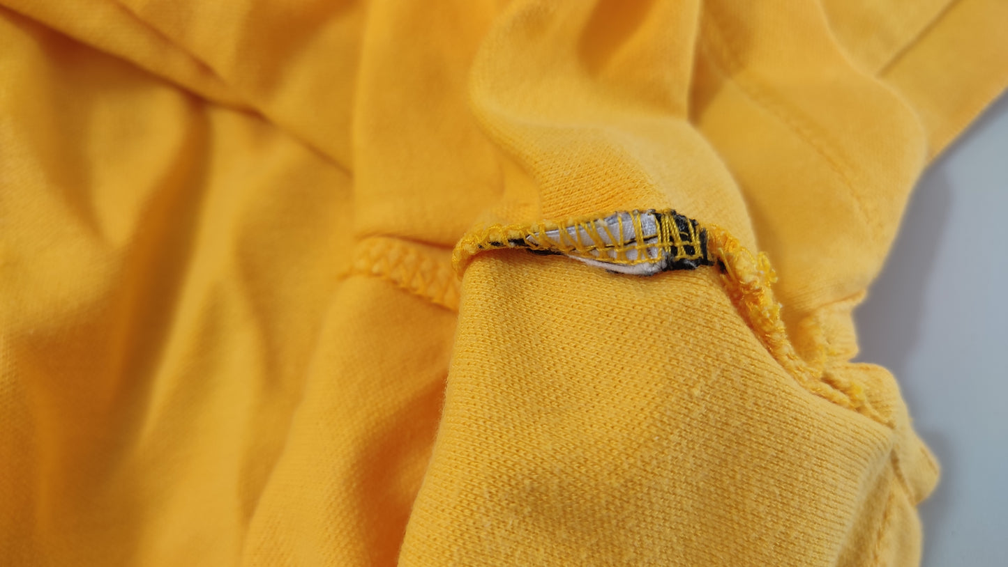 VĂŞtement Homme Polo manche courte Fila jaune taille XXL #Retrostreet
