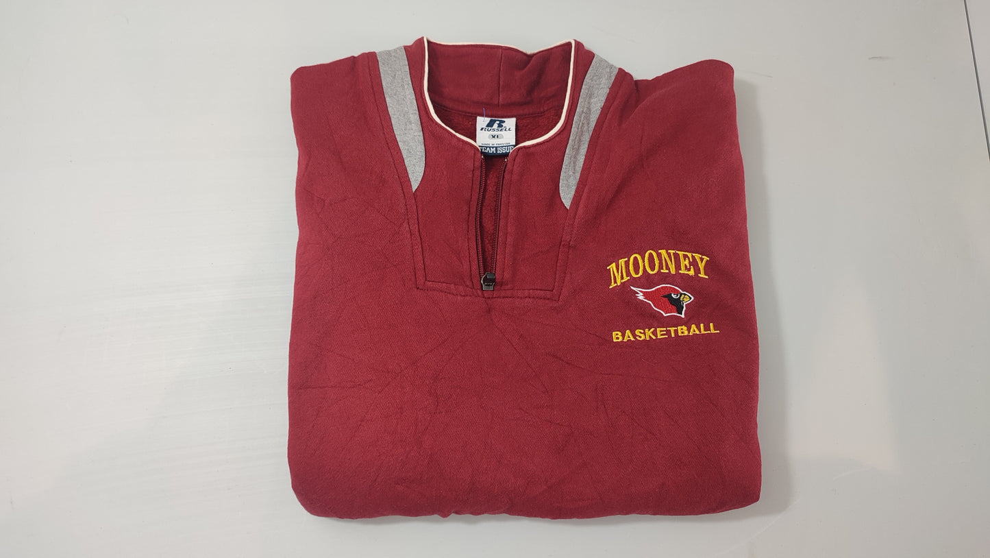 Vêtement Homme Pull gilet sweat rouge Russell taille XL #RETROSTREET