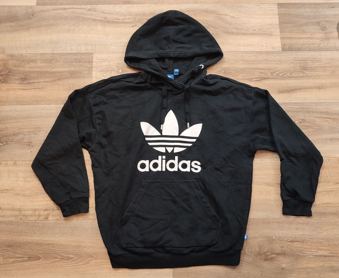 Vêtement Homme Sweat à capuche noir Adidas taille M #Retrostreet