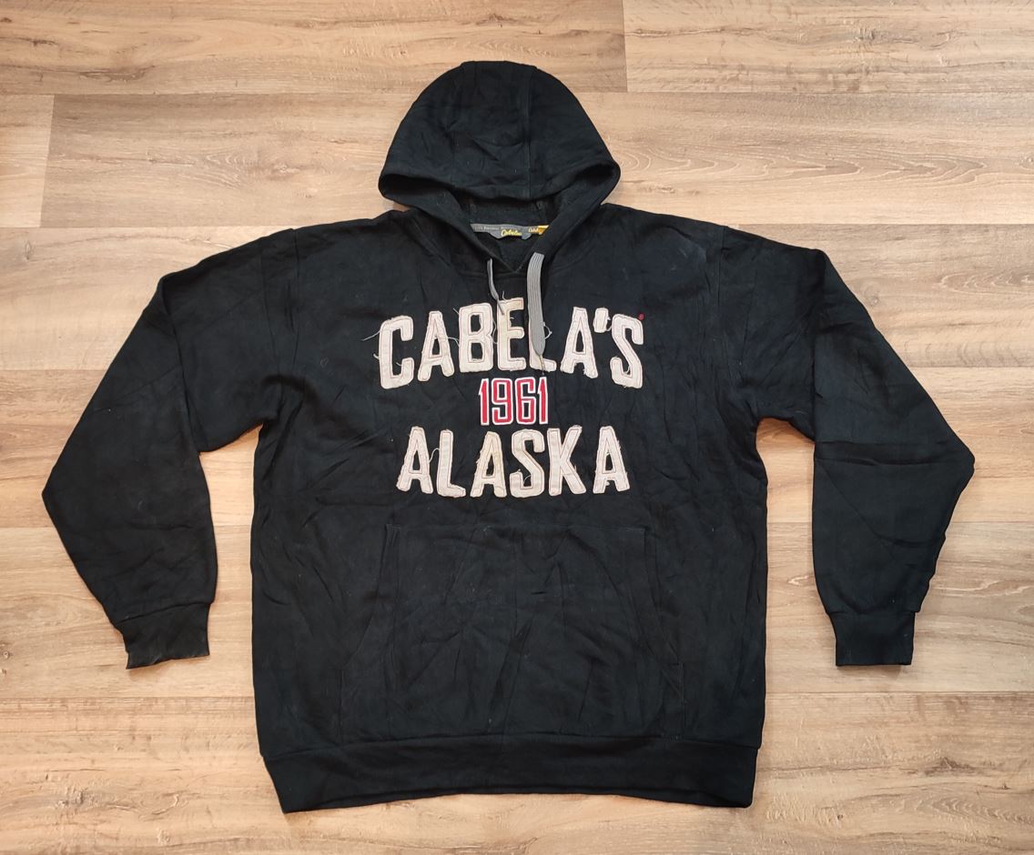 Vêtement Homme Sweatshirts Sweats Pull à capuche noir Cabela's taille L #Retrostreet