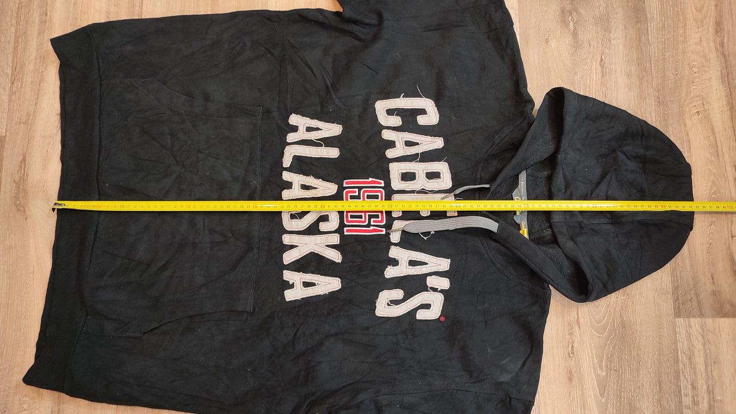 Vêtement Homme Sweatshirts Sweats Pull à capuche noir Cabela's taille L #Retrostreet