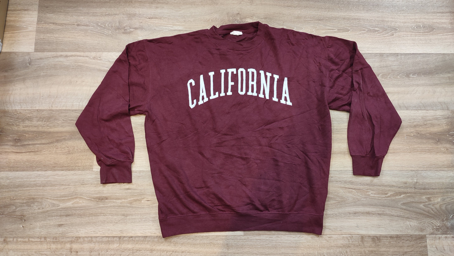 Vêtement Homme Sweatshirts Sweats Pull bordeaux Reflex taille L #Retrostreet