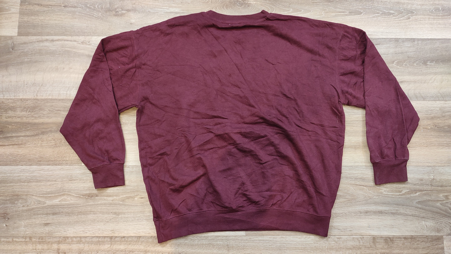 Vêtement Homme Sweatshirts Sweats Pull bordeaux Reflex taille L #Retrostreet