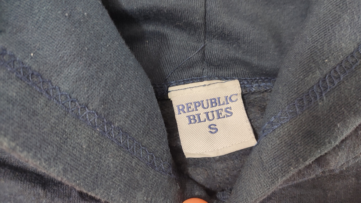 Vêtement Homme Sweatshirts Sweats à capuche bleu foncé Republic blues taille S #Retrostreet