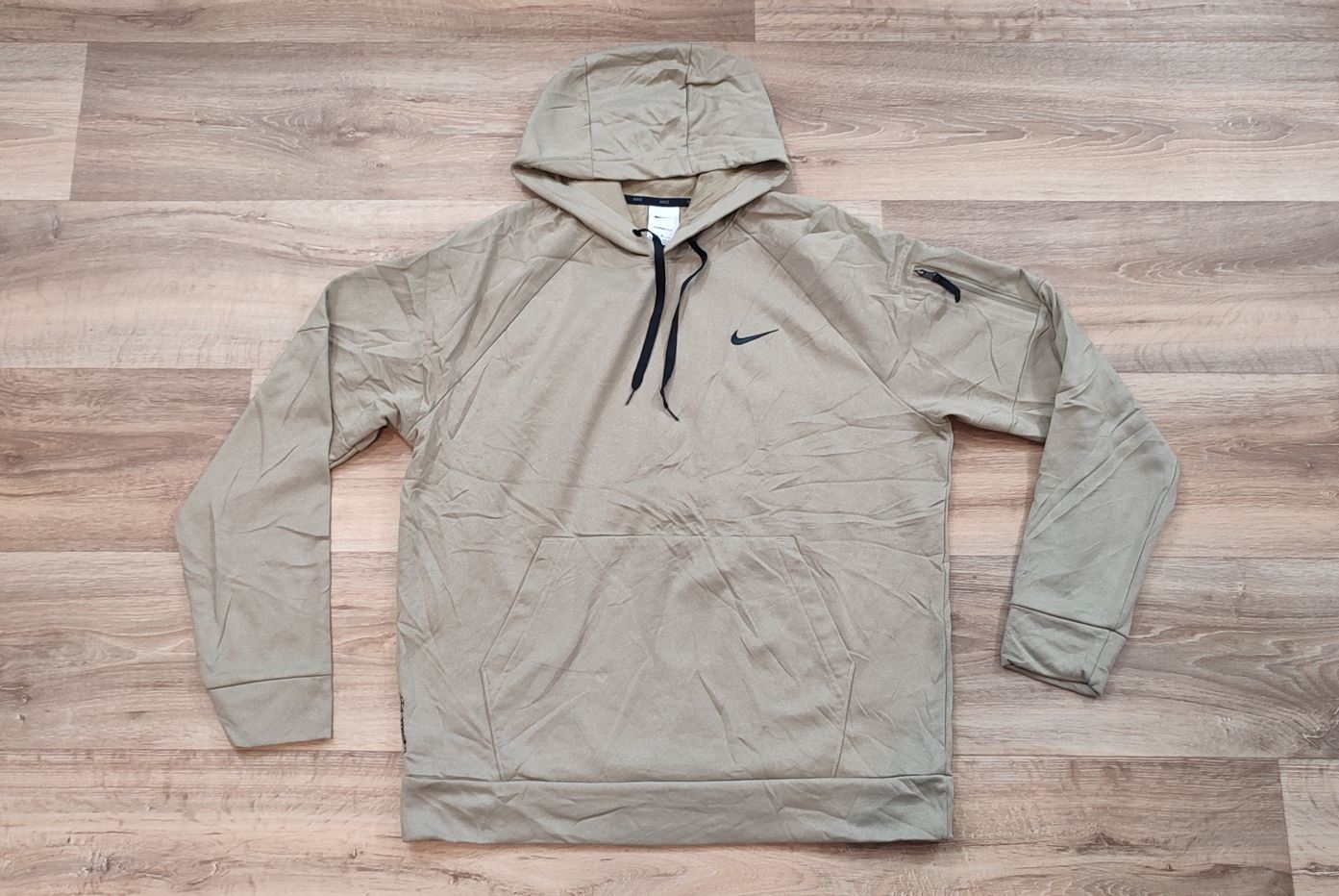 Vêtement Homme Sweatshirts Sweats pull à capuche beige Nike therma-fit taille L #Retrostreet
