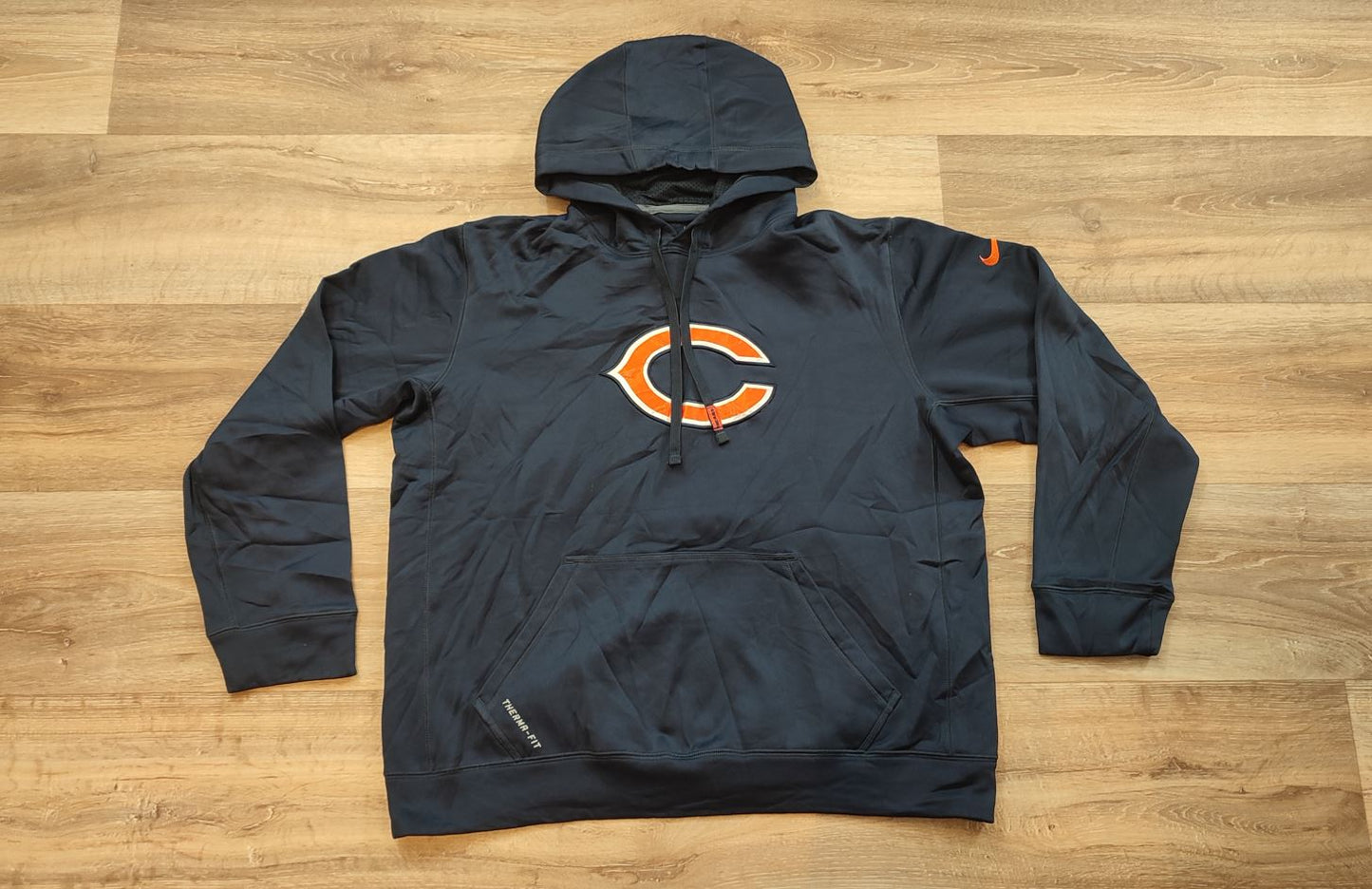 Vêtement Homme Sweatshirts Sweats pull à capuche bleu Nike NFL taille L #Retrostreet