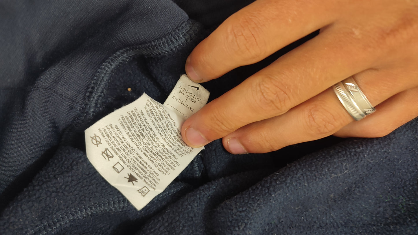 Vêtement Homme Sweatshirts Sweats pull à capuche bleu Nike NFL taille L #Retrostreet