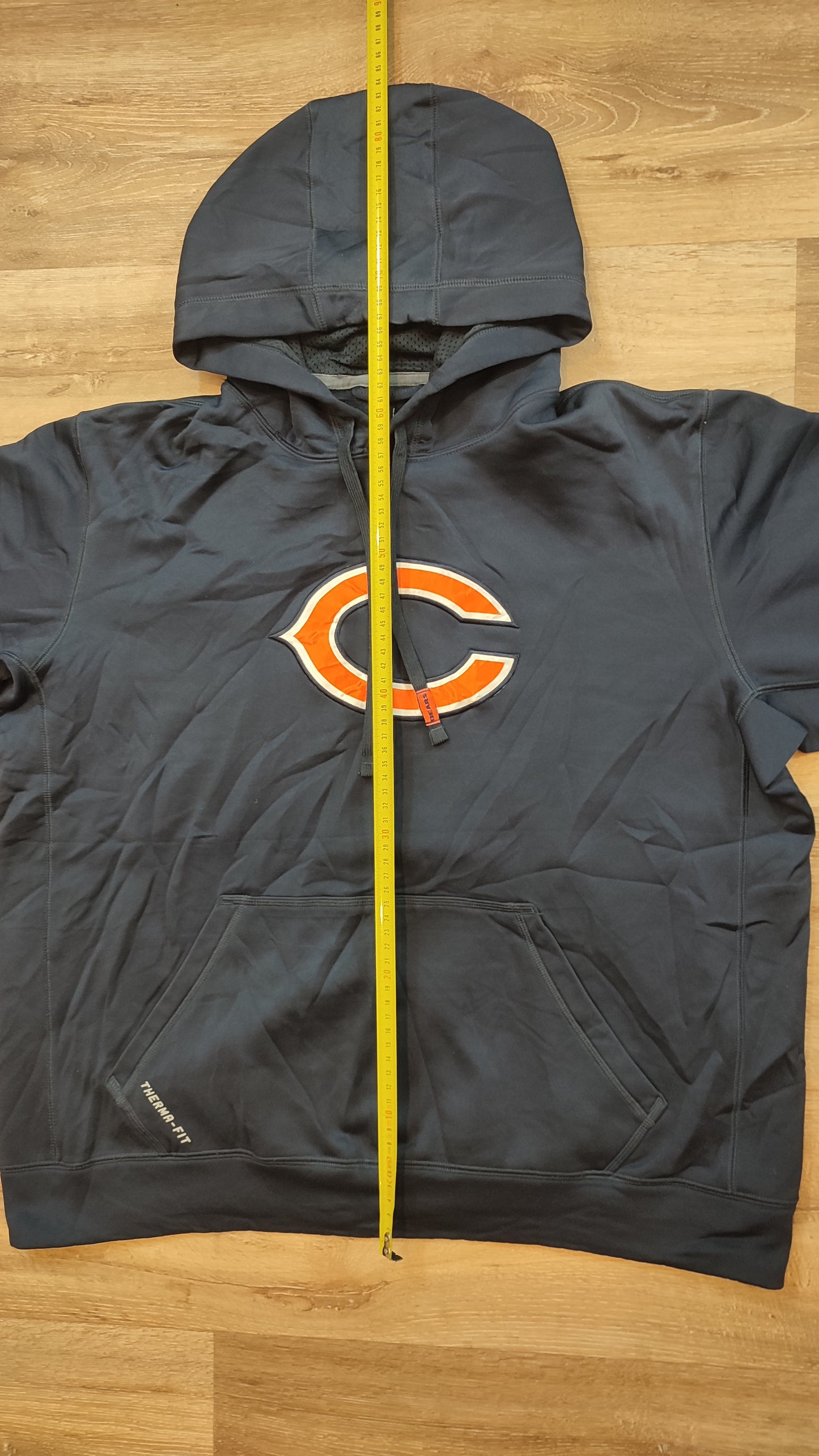 Vêtement Homme Sweatshirts Sweats pull à capuche bleu Nike NFL taille L #Retrostreet