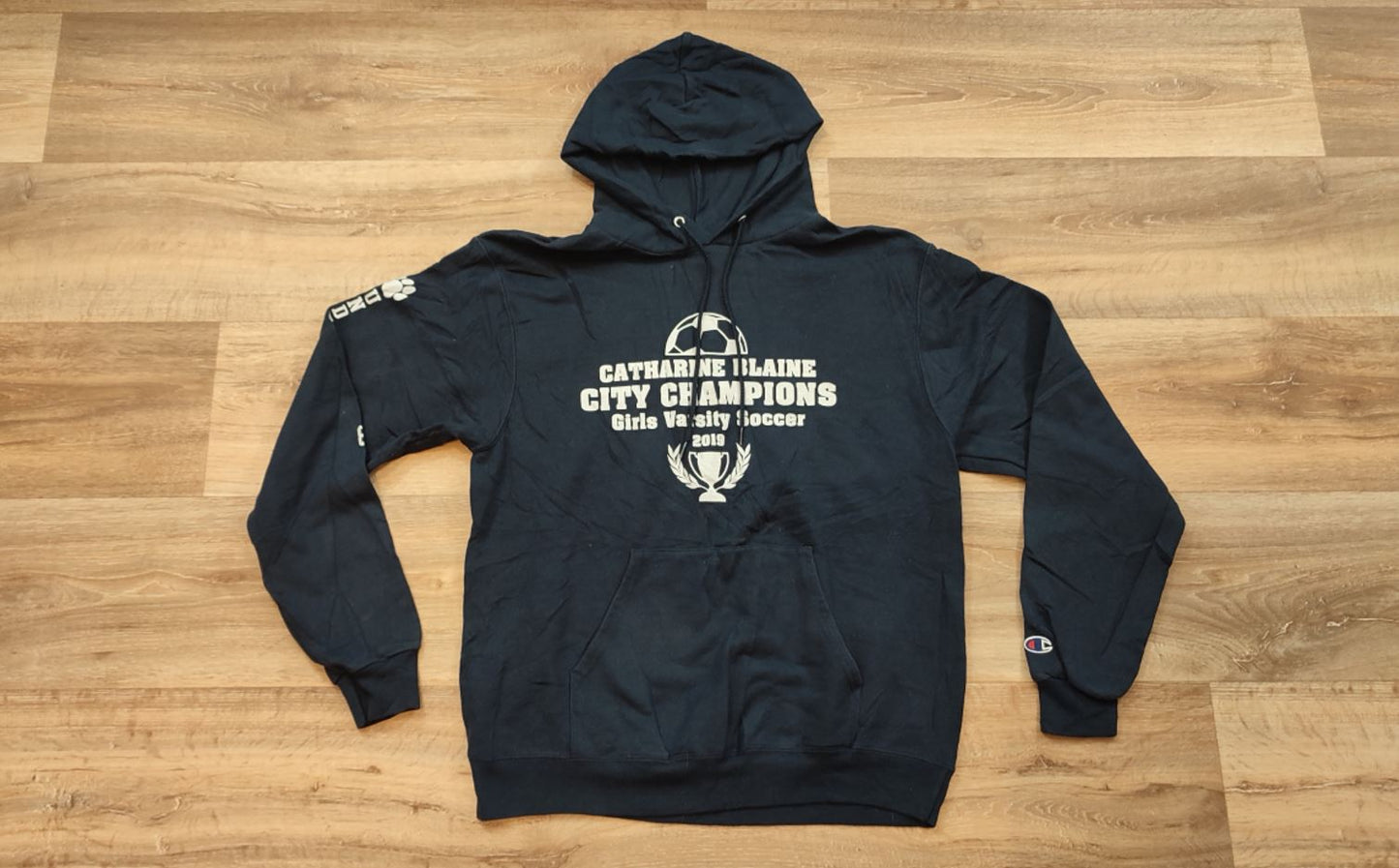 Vêtement Homme Sweatshirts Sweats pull à capuche bleu marine Champion Authentic taille M #Retrostreet