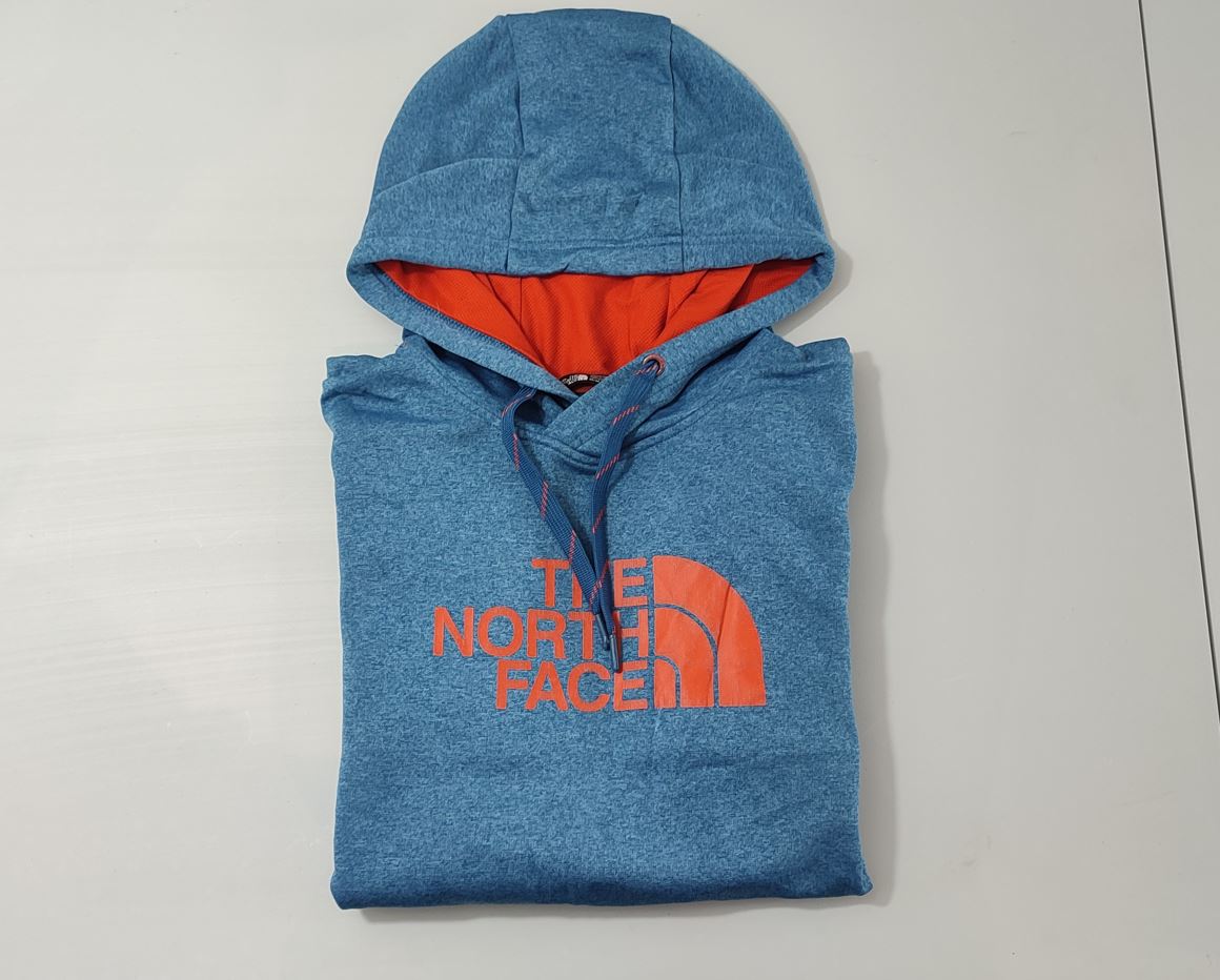 Vêtement Homme Sweatshirts Sweats pull à capuche bleu orange The North Face TNF taille M #Retrostreet