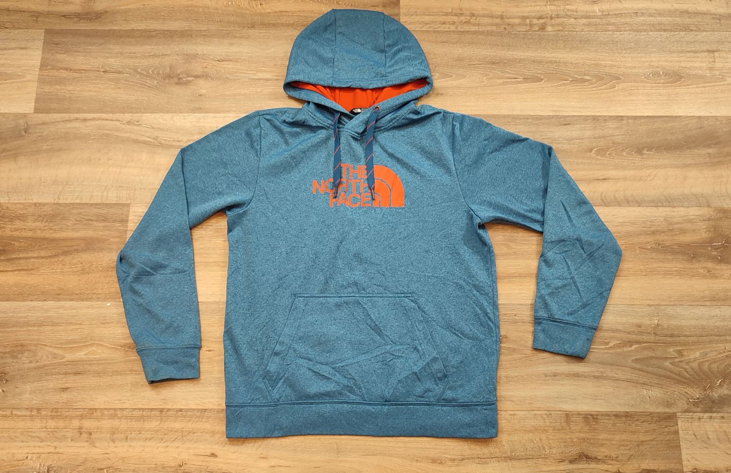 Vêtement Homme Sweatshirts Sweats pull à capuche bleu orange The North Face TNF taille M #Retrostreet
