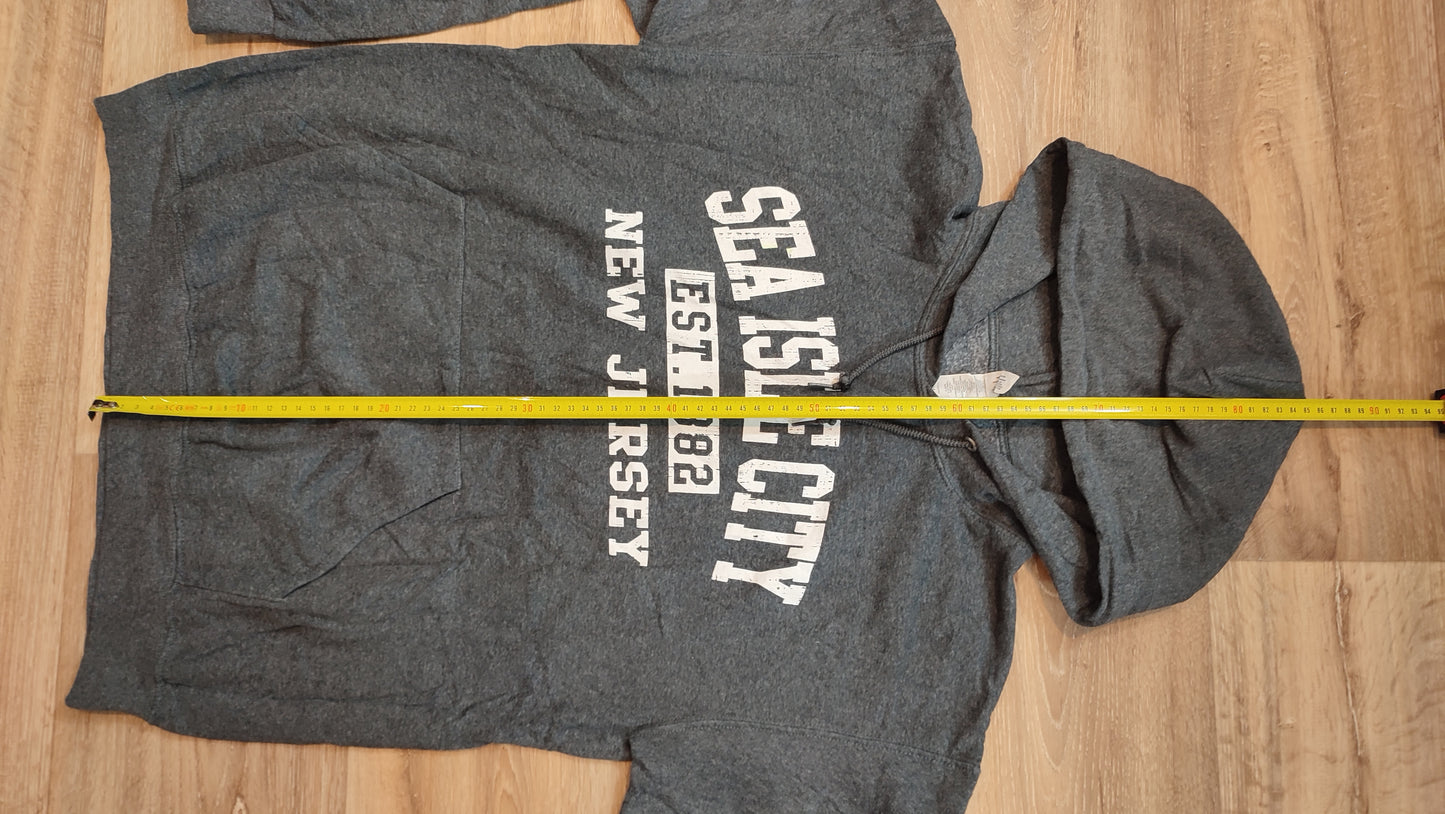 Vêtement Homme Sweatshirts Sweats pull à capuche gris Jerzees Nublend taille M #Retrostreet