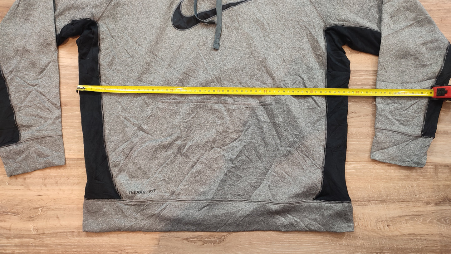 Vêtement Homme Sweatshirts Sweats pull à capuche gris Nike therma-fit taille L #Retrostreet