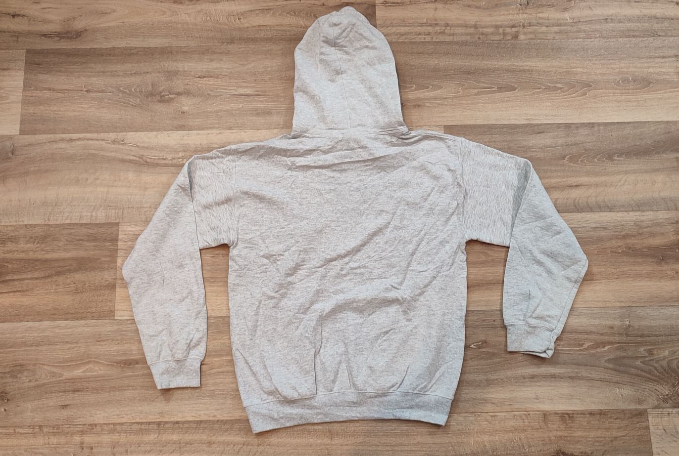 Vêtement Homme Sweatshirts Sweats pull à capuche gris blanc Gildan taille S #Retrostreet