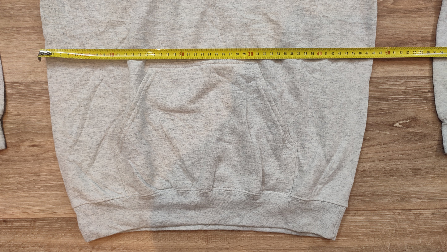 Vêtement Homme Sweatshirts Sweats pull à capuche gris blanc Gildan taille S #Retrostreet