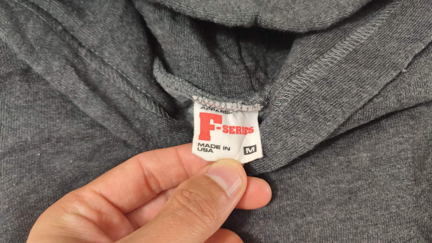 Vêtement Homme Sweatshirts Sweats pull à capuche gris noir F-series Meet Piedad taille M #Retrostreet