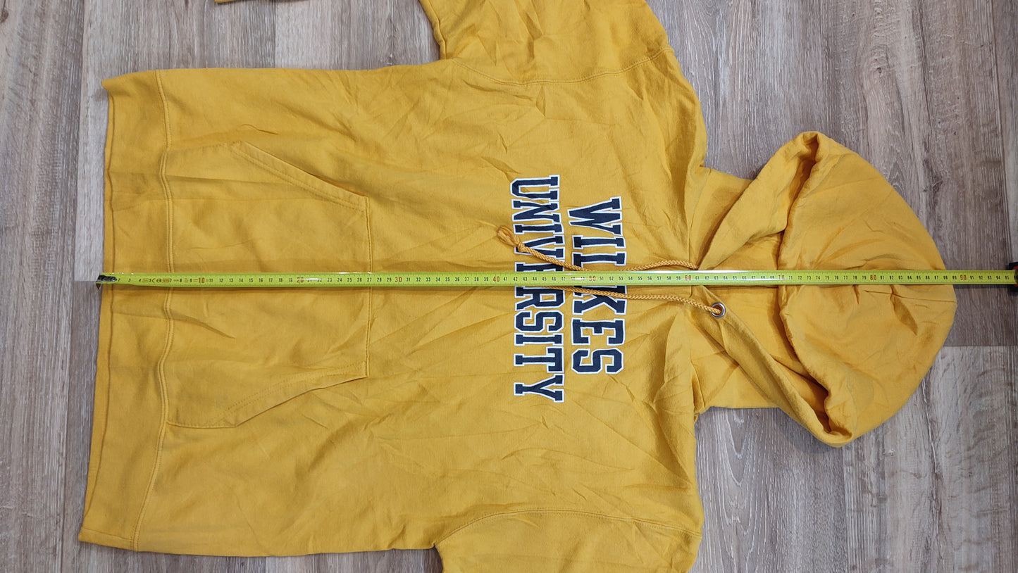 Vêtement Homme Sweatshirts Sweats pull à capuche jaune Champion Authentic taille M #Retrostreet