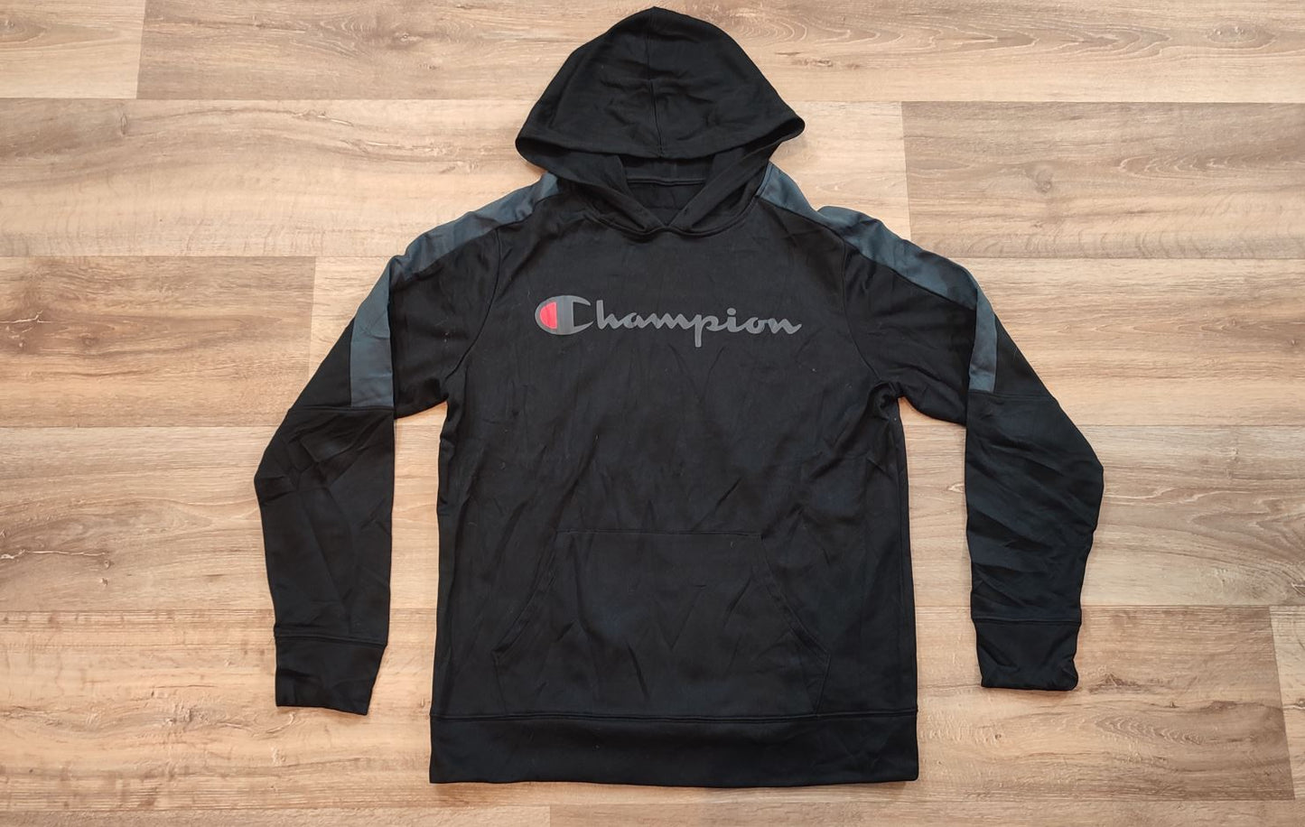 Vêtement Homme Sweatshirts Sweats pull à capuche noir Champion taille M #Retrostreet