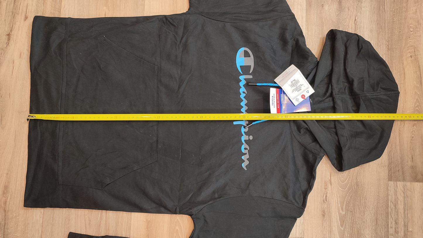 Vêtement Homme Sweatshirts Sweats pull à capuche noir Champion taille S #Retrostreet