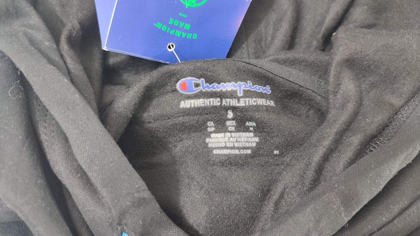 Vêtement Homme Sweatshirts Sweats pull à capuche noir Champion taille S #Retrostreet