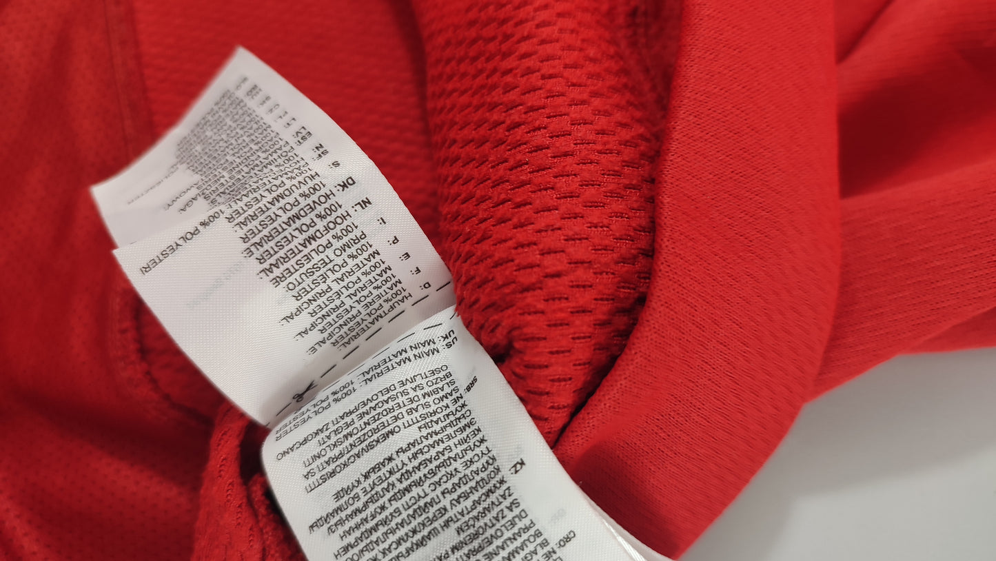 Vêtement Homme Sweatshirts Sweats pull à capuche rouge Adidas taille XL #Retrostreet