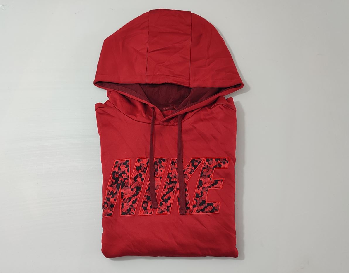 Vêtement Homme Sweatshirts Sweats pull à capuche rouge Nike Therma-fit taille M #Retrostreet