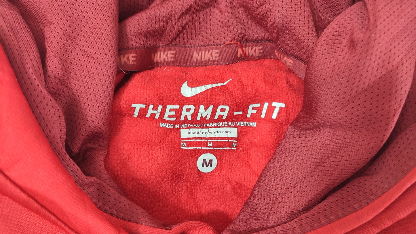 Vêtement Homme Sweatshirts Sweats pull à capuche rouge Nike Therma-fit taille M #Retrostreet