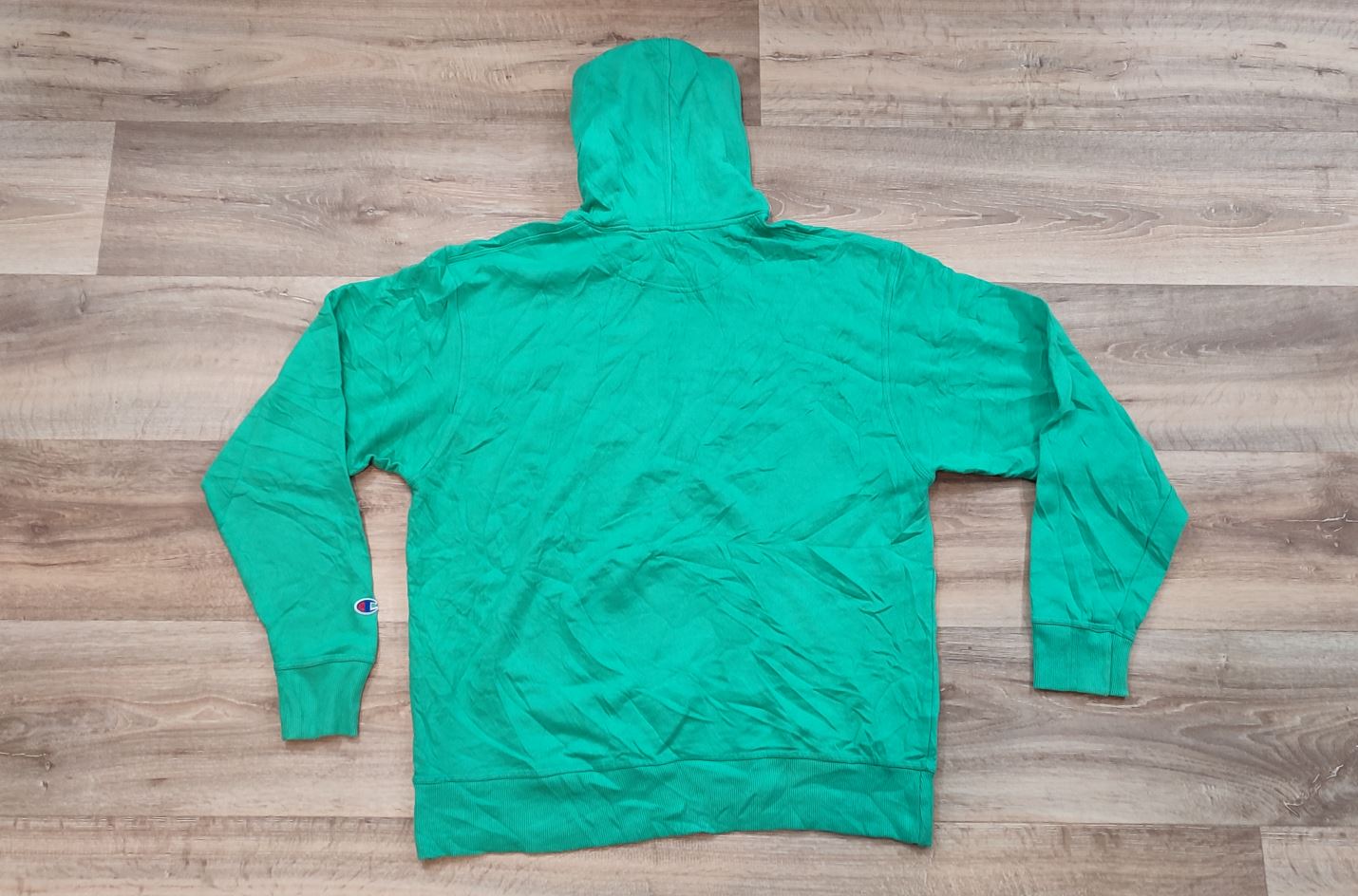 Vêtement Homme Sweatshirts Sweats pull à capuche vert Champion Authentic taille L #Retrostreet