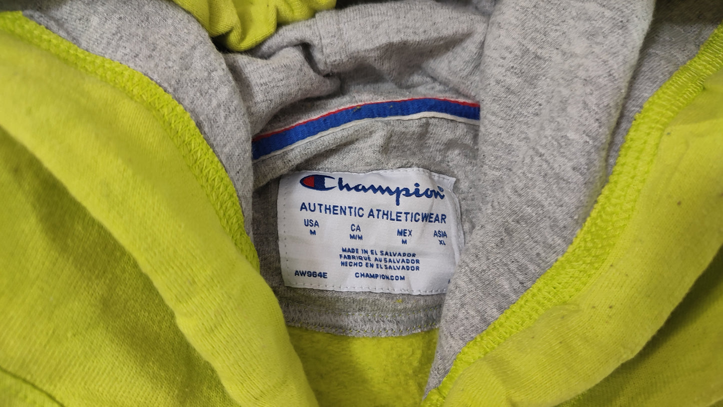 Vêtement Homme Sweatshirts Sweats pull à capuche vert Champion taille M #Retrostreet