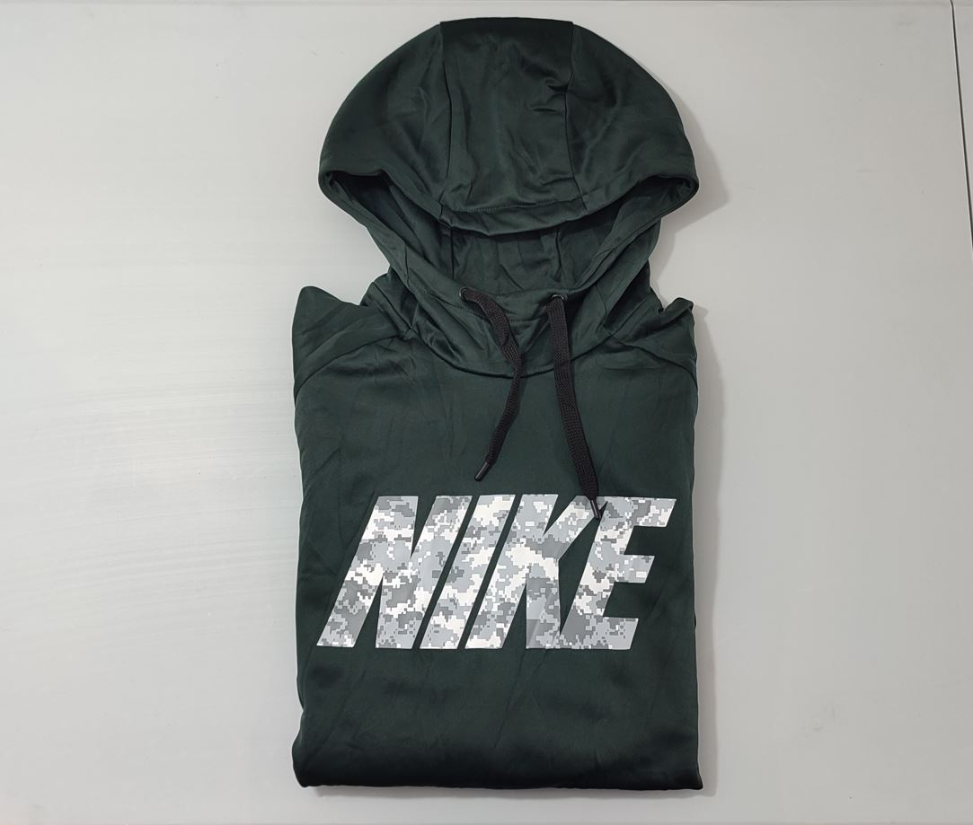 Vêtement Homme Sweatshirts Sweats pull à capuche vert foncé Nike dri-fit taille XL #Retrostreet