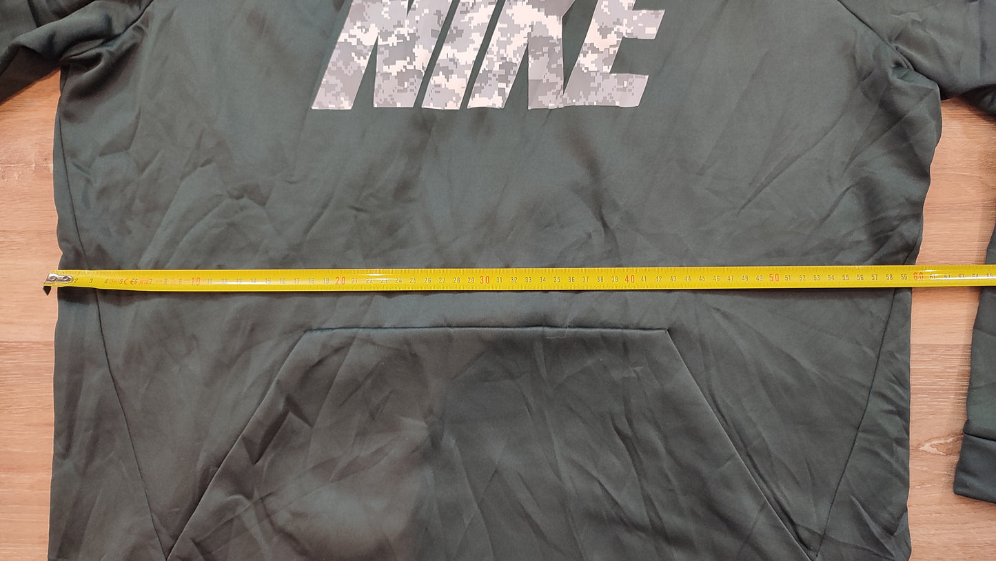 Vêtement Homme Sweatshirts Sweats pull à capuche vert foncé Nike dri-fit taille XL #Retrostreet