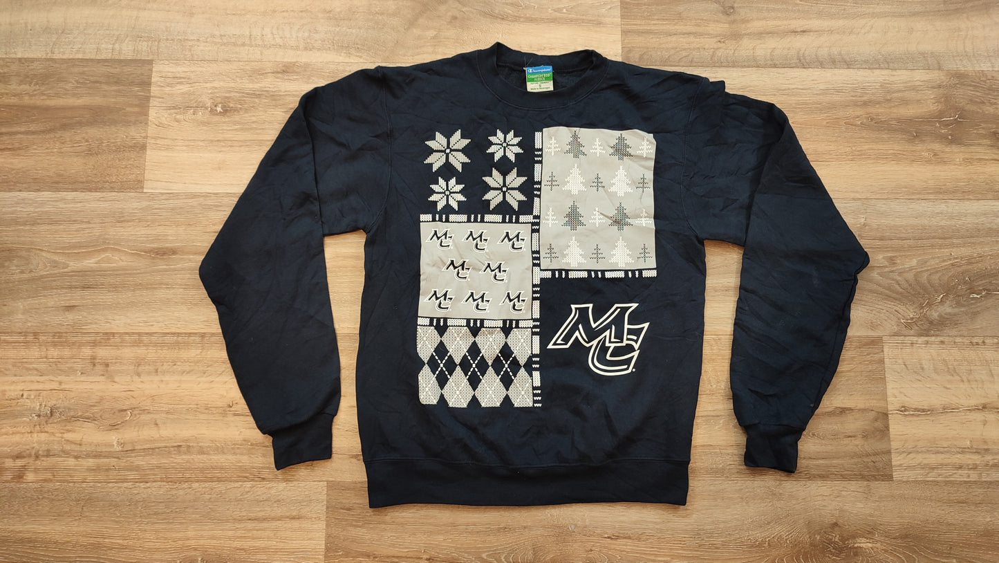 Vêtement Homme Sweatshirts Sweats pull bleu marine noir avec motif Champion taille S #Retrostreet