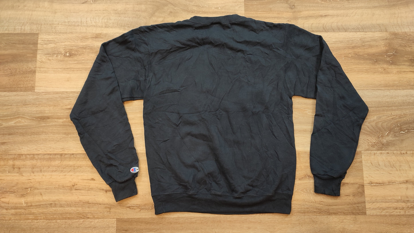 Vêtement Homme Sweatshirts Sweats pull bleu marine noir avec motif Champion taille S #Retrostreet