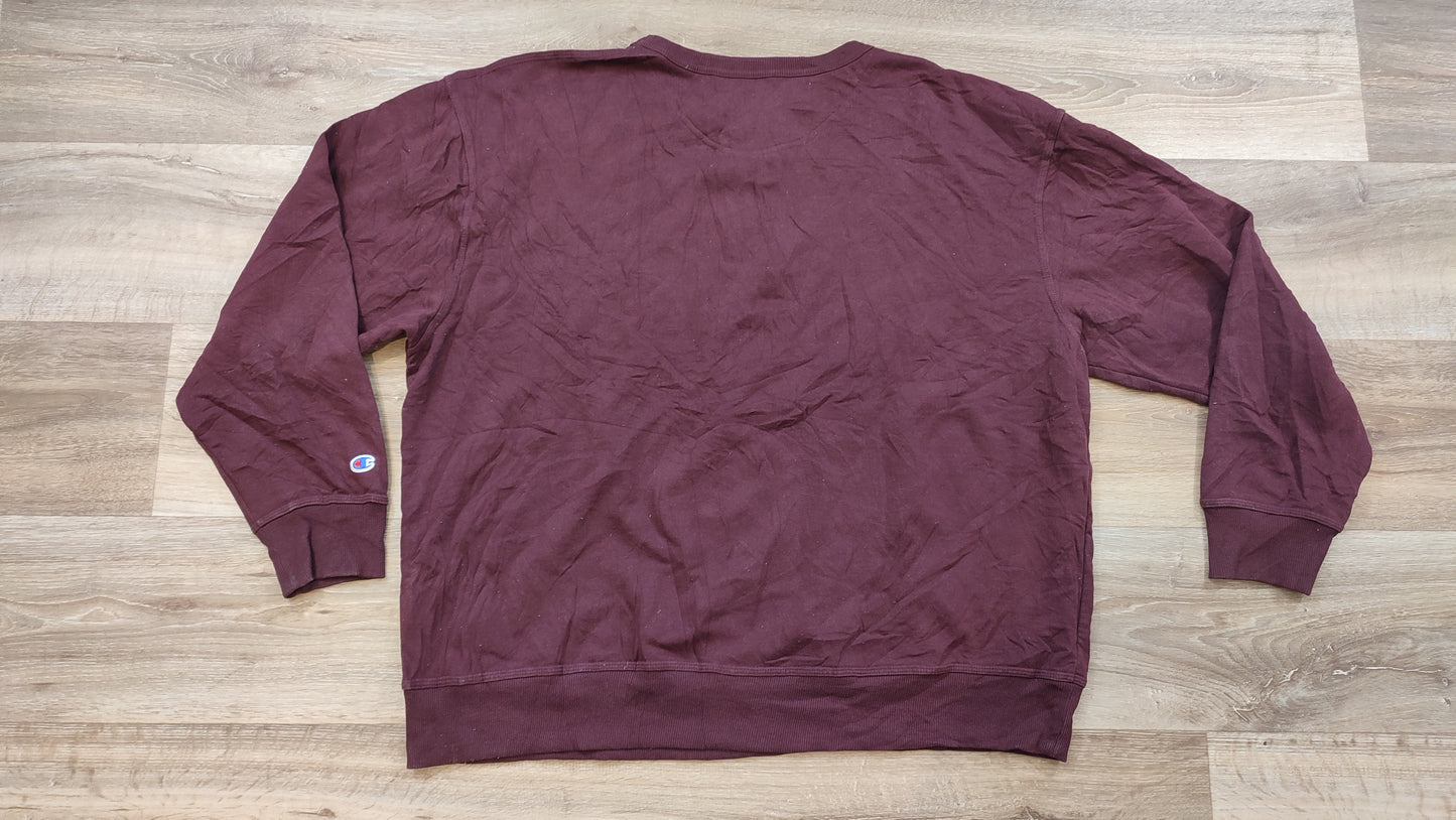 Vêtement Homme Sweatshirts Sweats pull bordeaux Champion taille XXL 2XL #Retrostreet